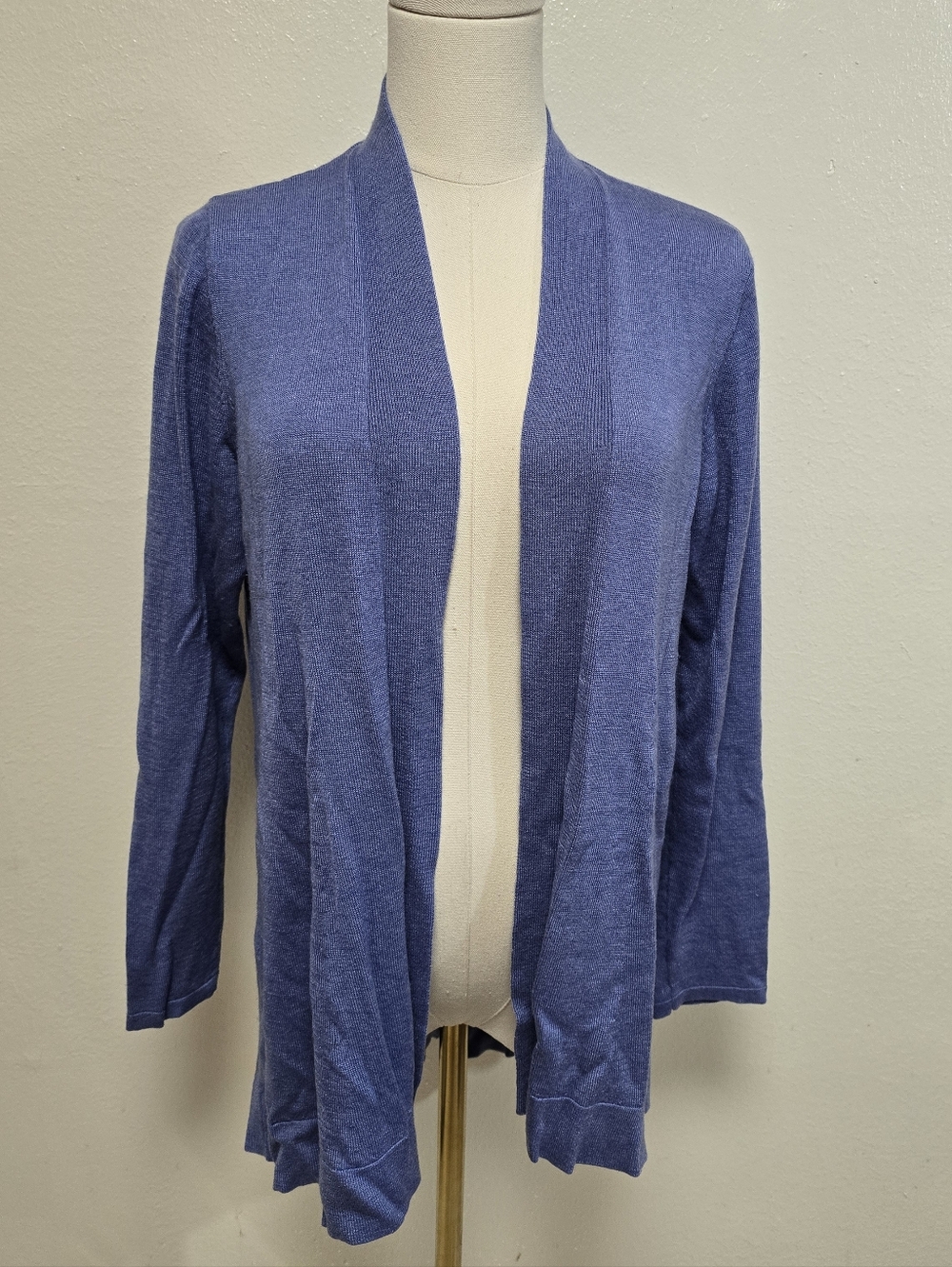 Eileen Fisher Open Front Cardigan Sweater Size Large